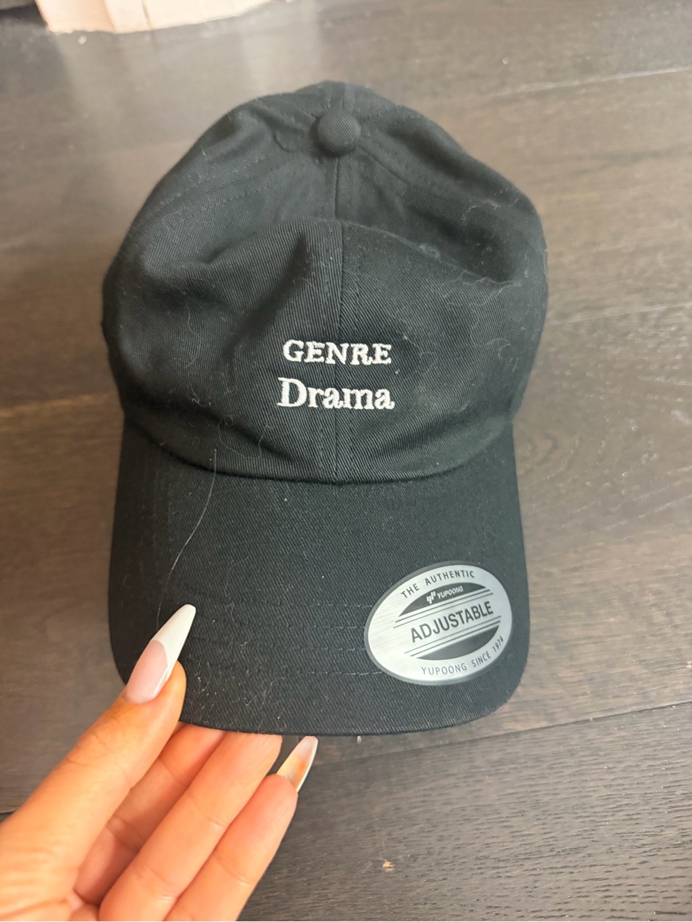 Genre Drama Black Adjustable Baseball Cap